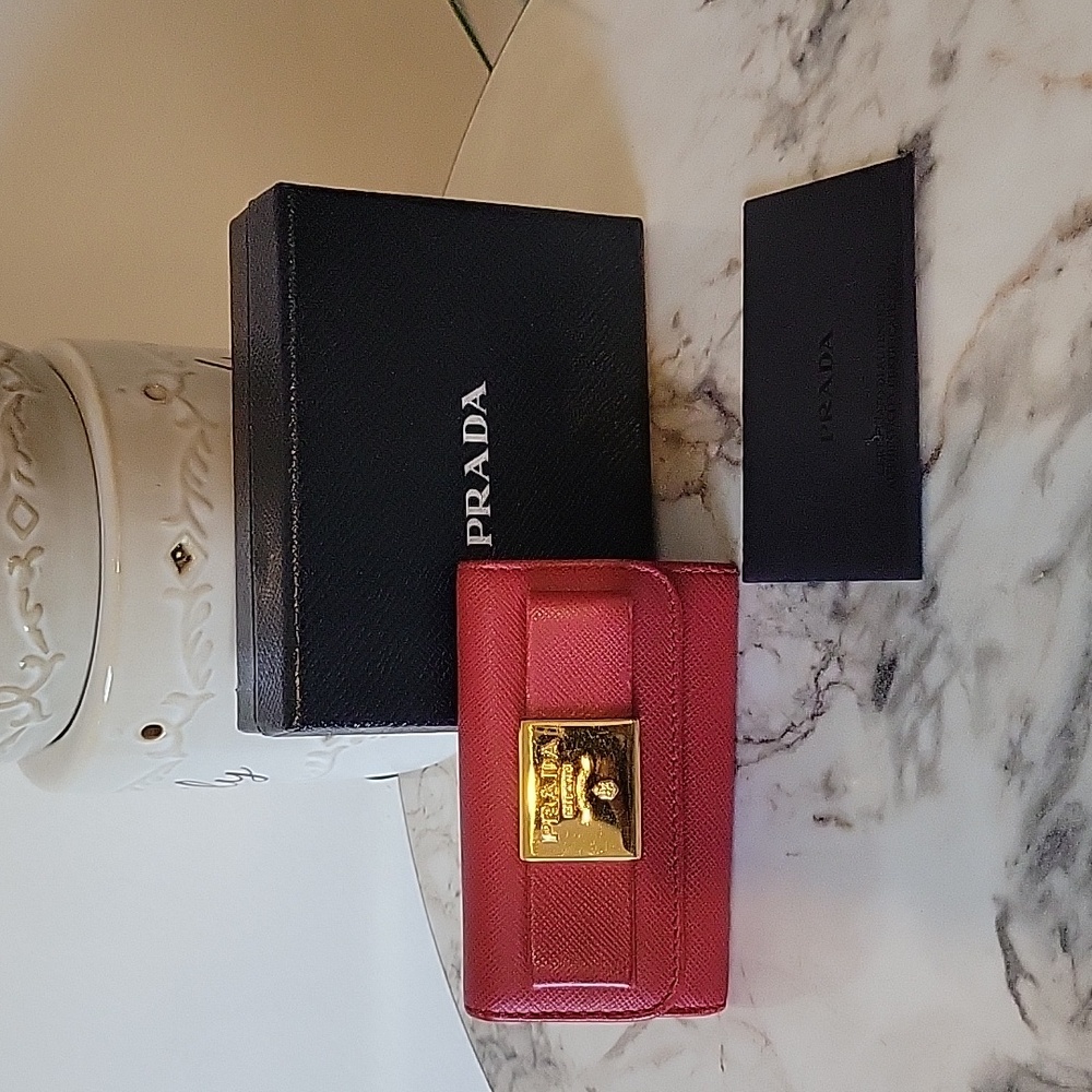 Prada key holder